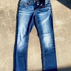Men’s/Teen Buckle Blue Jeans